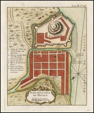 Southeast Asia Map By Jacques Nicolas Bellin