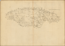 Jamaica Map By Thomas Jefferys