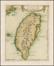 China Map By Jacques Nicolas Bellin