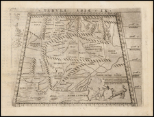 India and Central Asia & Caucasus Map By Giacomo Gastaldi