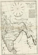 Asia, India and Southeast Asia Map By Rigobert Bonne