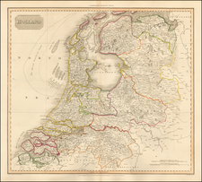 Netherlands Map By John Pinkerton