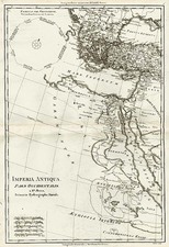 Europe, Europe, Mediterranean, Asia, Middle East and Turkey & Asia Minor Map By Rigobert Bonne