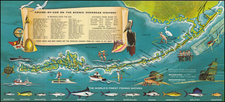 Florida Map By Monroe County Advertising Commission