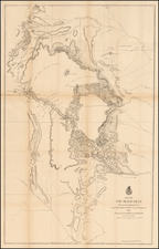 Plains and Rocky Mountains Map By United States Bureau of Topographical Engineers