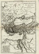 Europe, Mediterranean, Asia, Turkey & Asia Minor, Balearic Islands and Greece Map By Rigobert Bonne