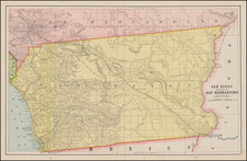 California Map By Rand McNally & Company