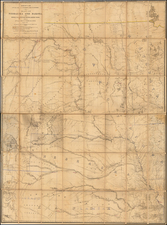 Plains and Rocky Mountains Map By G.K. Warren