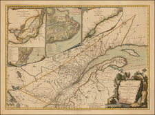 Canada Map By Robert Sayer  &  John Bennett