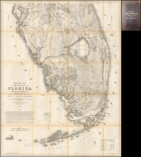 Florida Map By Joseph C. Ives