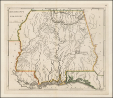 South Map By Mathew Carey