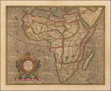 Africa and Africa Map By Gerard Mercator