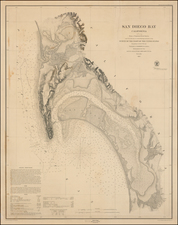 San Diego Map By United States Coast Survey