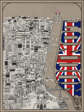 London and Pictorial Maps Map By David Schiller