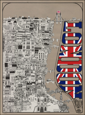 London Map By David Schiller