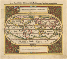 World and World Map By Sebastian Munster