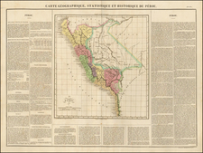 Peru & Ecuador Map By Jean Alexandre Buchon