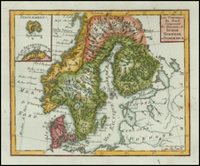 Baltic Countries and Scandinavia Map By Citoyen Berthelon