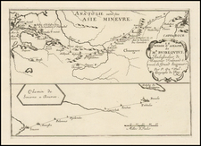 Turkey and Turkey & Asia Minor Map By Pierre Du Val