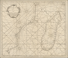 East Africa and African Islands, including Madagascar Map By William Herbert