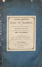 Florida and Caribbean Map By J. S. Hobbs