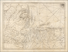 Mexico and Central America Map By Thomas Jefferys