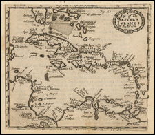 Caribbean Map By Robert Morden