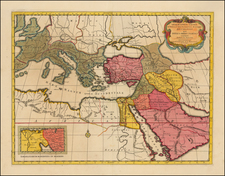 Europe, Europe, Turkey, Mediterranean, Middle East and Turkey & Asia Minor Map By Tipografia del Seminario