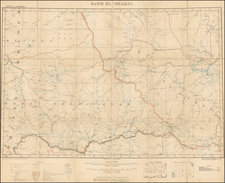 North Africa and East Africa Map By Great Britain War Office Geographical Section