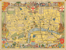 British Isles Map By John Bartholomew