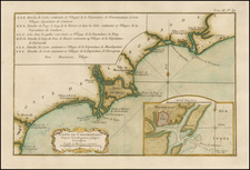 India Map By Jacques Nicolas Bellin