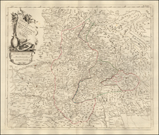 Romania Map By Paolo Santini