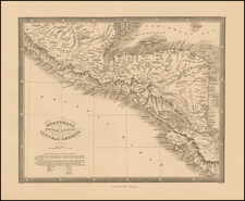 Central America Map By James Wyld