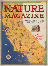 California Map By Garnet W. Jex