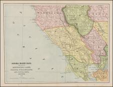 California Map By Rand McNally & Company