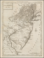 New Jersey and American Revolution Map By Thomas Conder