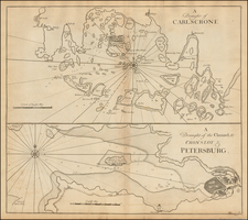 Russia, Baltic Countries, Scandinavia and Sweden Map By John Senex / Edmond Halley / Nathaniel Cutler