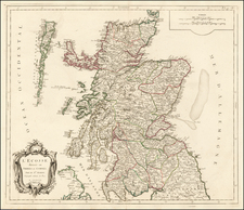 L'Ecosse divisee en Shires ou Comtes . . . 1778