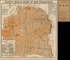 San Francisco & Bay Area Map By H.W.  Faust