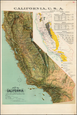 California Map By H.S. Crocker Co.