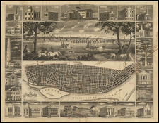 Midwest Map By J. M. Kershaw