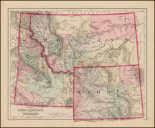 Plains and Rocky Mountains Map By O.W. Gray