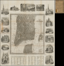 New York City Map By David Hugh Burr