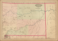 Montana Map By Asher  &  Adams