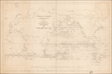 World and World Map By Matthew Fontaine Maury