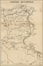 North Africa Map By C. P. D.