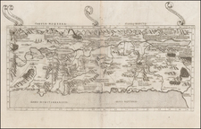 Holy Land Map By Claudius Ptolemy