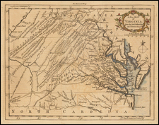 Southeast Map By London Magazine