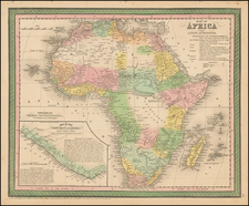 Africa Map By Thomas, Cowperthwait & Co.