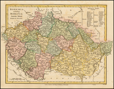 Poland, Romania and Czech Republic & Slovakia Map By Robert Wilkinson